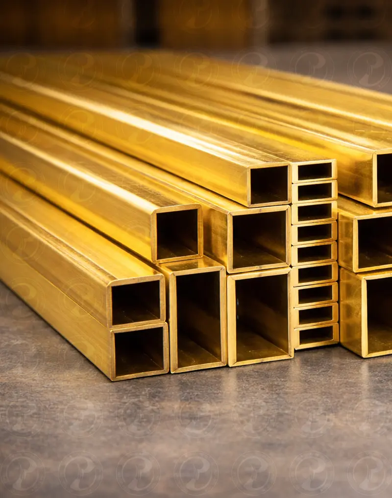 Brass Rectangular Tubes