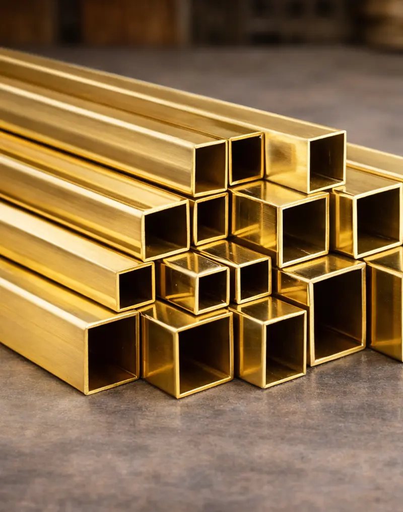 Brass Square Tubes